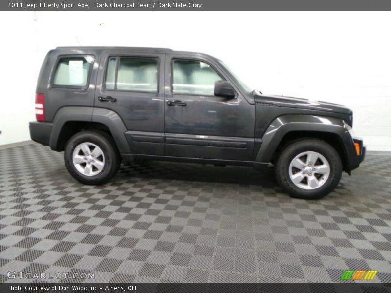 Dark Charcoal Pearl / Dark Slate Gray 2011 Jeep Liberty Sport 4x4
