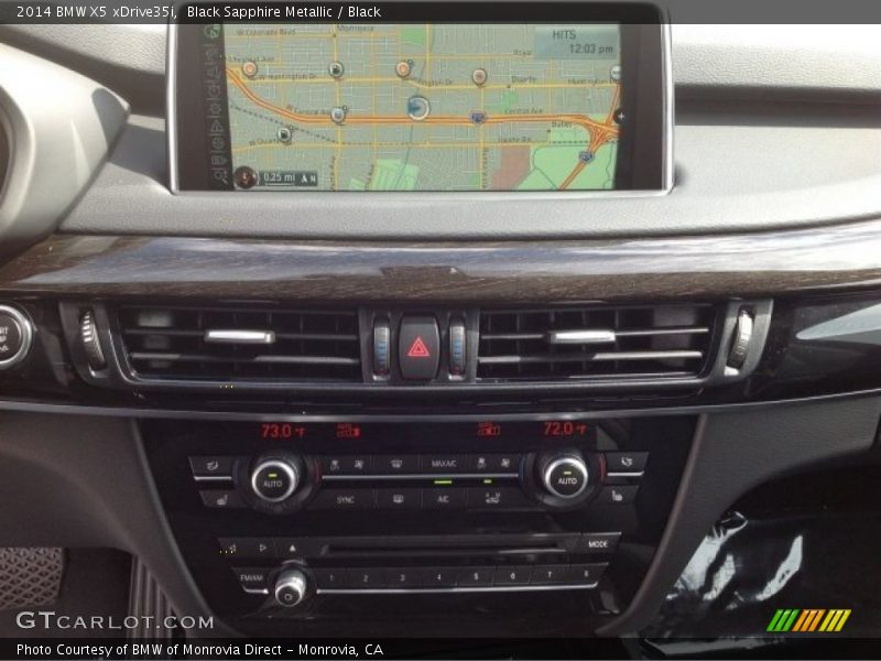 Navigation of 2014 X5 xDrive35i