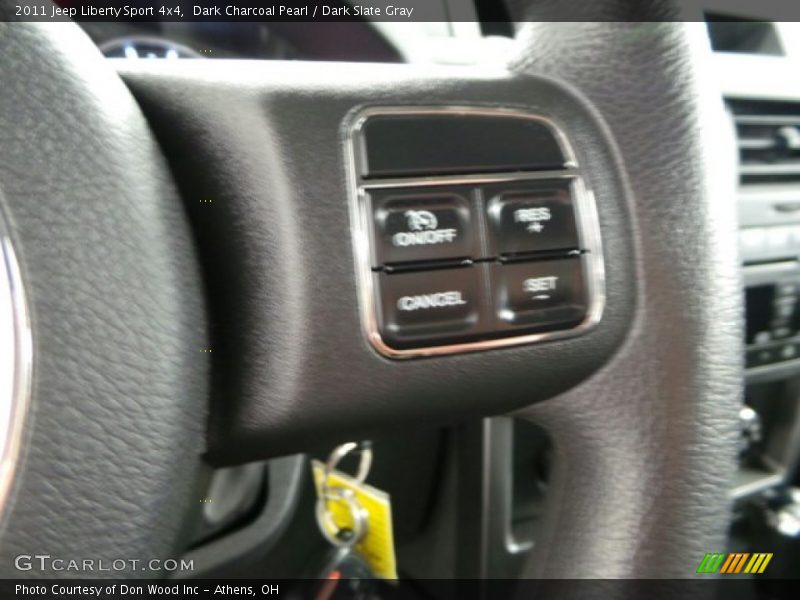 Dark Charcoal Pearl / Dark Slate Gray 2011 Jeep Liberty Sport 4x4