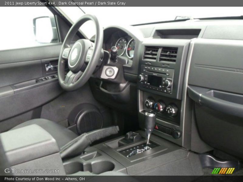 Dark Charcoal Pearl / Dark Slate Gray 2011 Jeep Liberty Sport 4x4