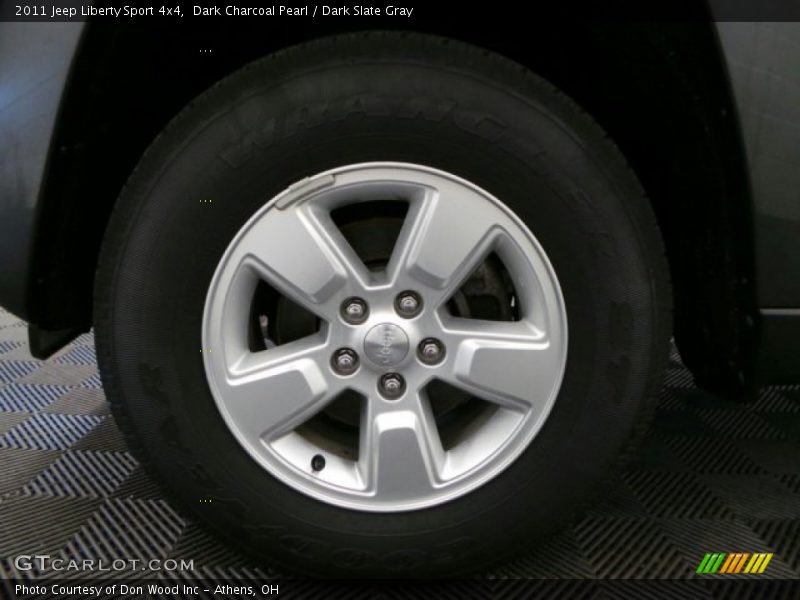 Dark Charcoal Pearl / Dark Slate Gray 2011 Jeep Liberty Sport 4x4