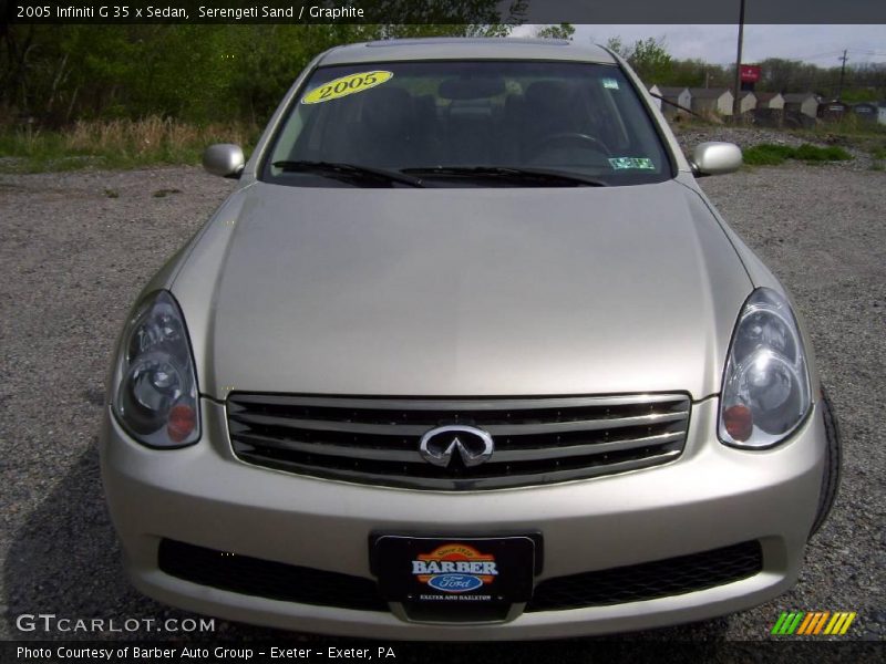 Serengeti Sand / Graphite 2005 Infiniti G 35 x Sedan