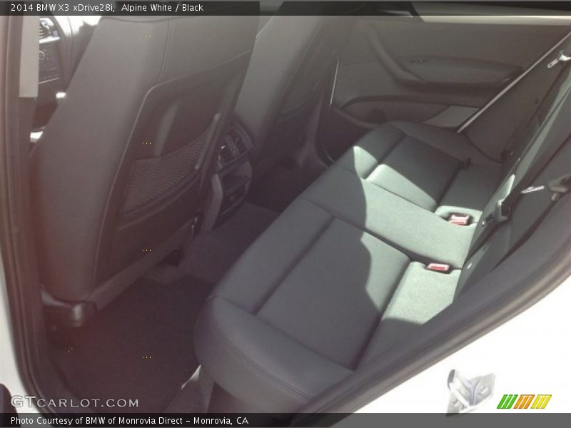Alpine White / Black 2014 BMW X3 xDrive28i