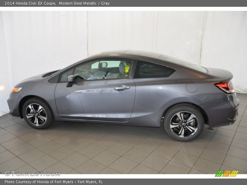  2014 Civic EX Coupe Modern Steel Metallic