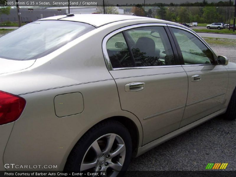 Serengeti Sand / Graphite 2005 Infiniti G 35 x Sedan