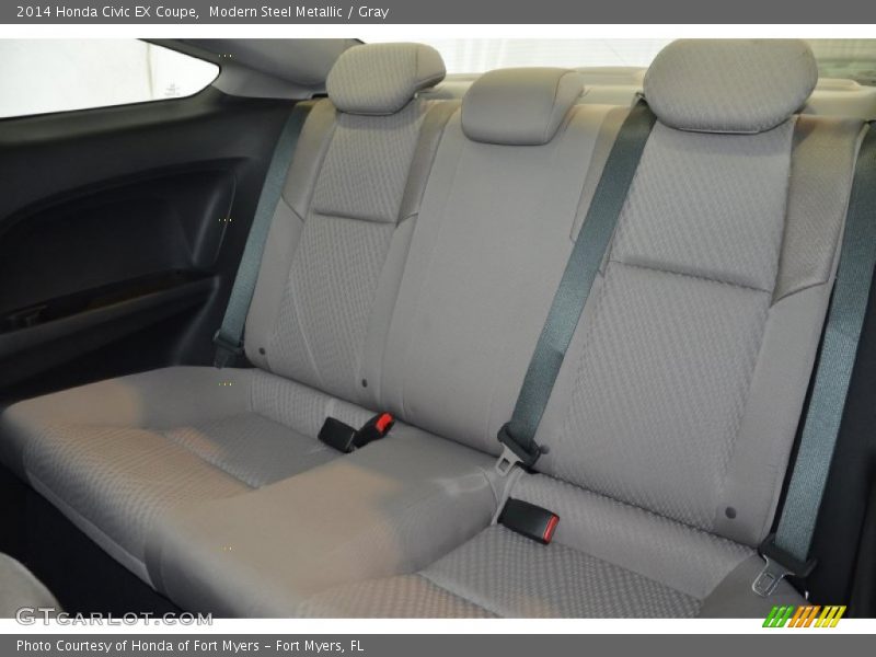 Rear Seat of 2014 Civic EX Coupe
