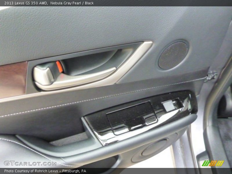 Nebula Gray Pearl / Black 2013 Lexus GS 350 AWD