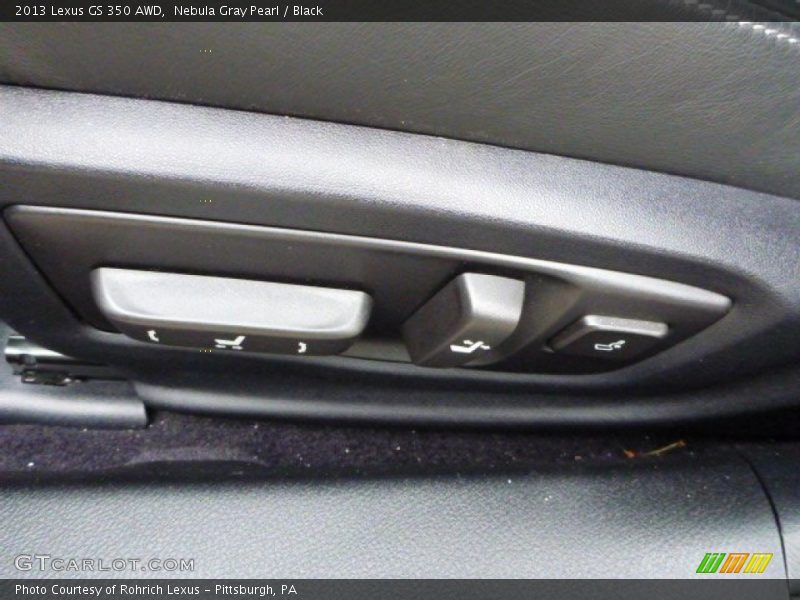 Nebula Gray Pearl / Black 2013 Lexus GS 350 AWD