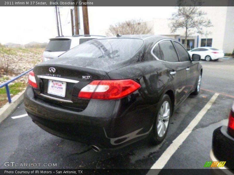 Black Obsidian / Graphite 2011 Infiniti M 37 Sedan