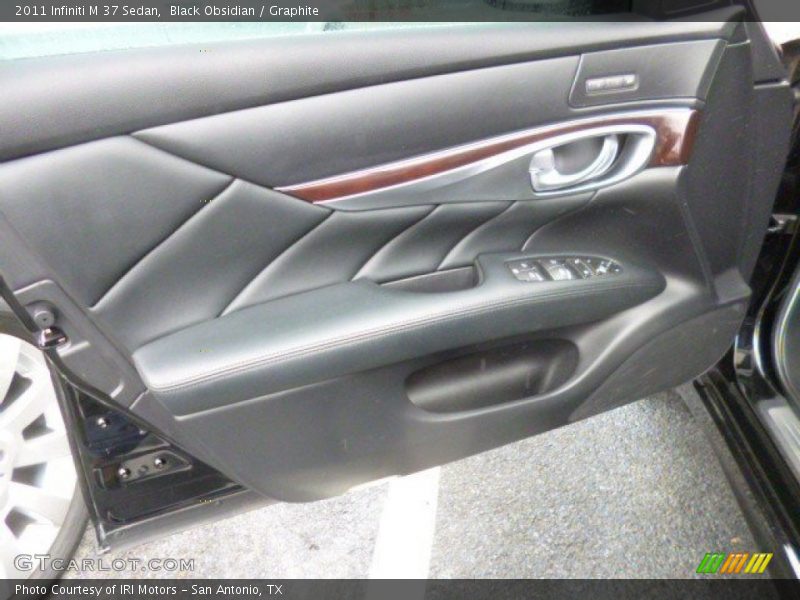 Black Obsidian / Graphite 2011 Infiniti M 37 Sedan
