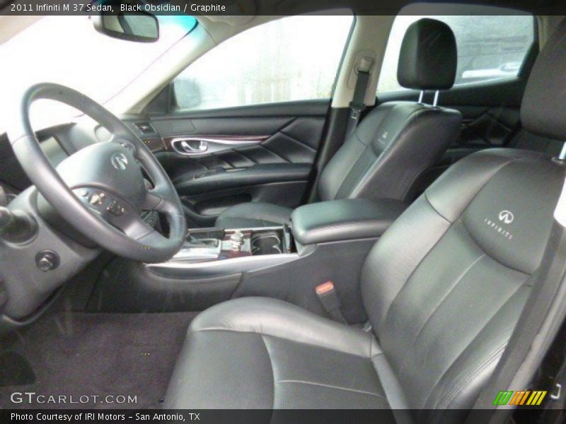 Black Obsidian / Graphite 2011 Infiniti M 37 Sedan