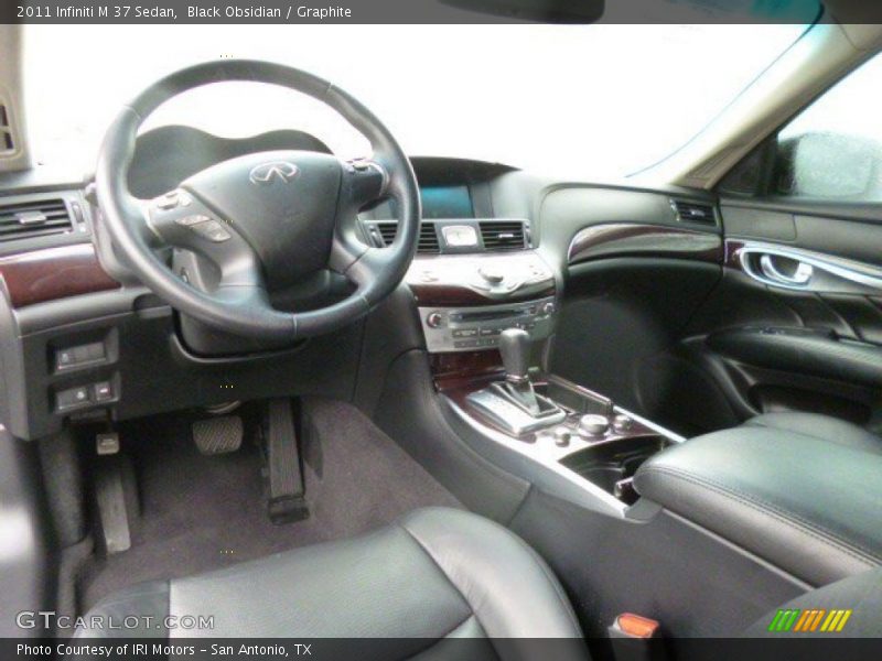 Black Obsidian / Graphite 2011 Infiniti M 37 Sedan
