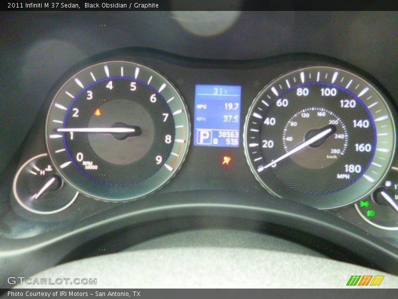 Black Obsidian / Graphite 2011 Infiniti M 37 Sedan
