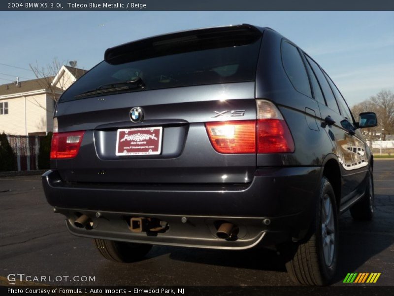 Toledo Blue Metallic / Beige 2004 BMW X5 3.0i