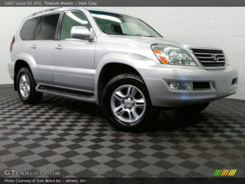 Titanium Metallic / Dark Gray 2007 Lexus GX 470