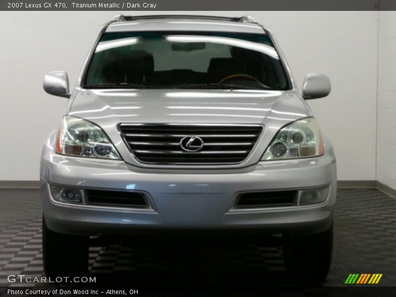 Titanium Metallic / Dark Gray 2007 Lexus GX 470