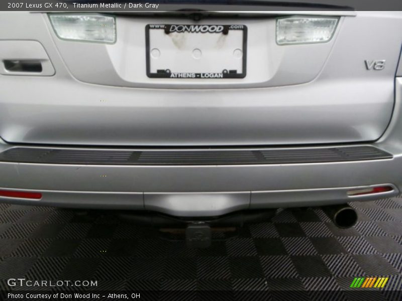 Titanium Metallic / Dark Gray 2007 Lexus GX 470
