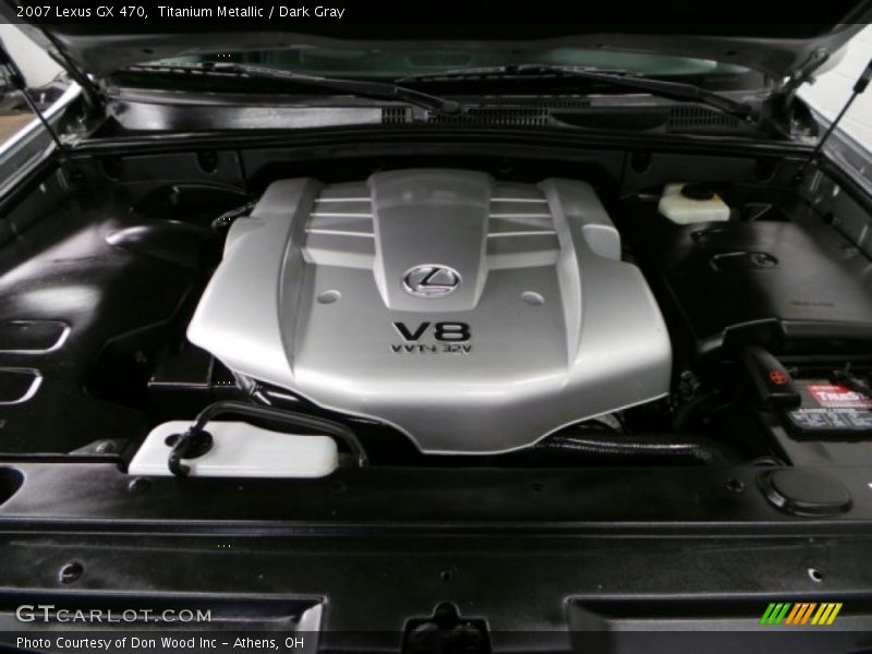 Titanium Metallic / Dark Gray 2007 Lexus GX 470