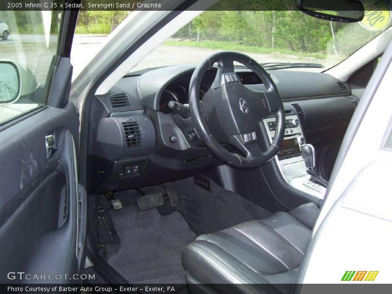 Serengeti Sand / Graphite 2005 Infiniti G 35 x Sedan