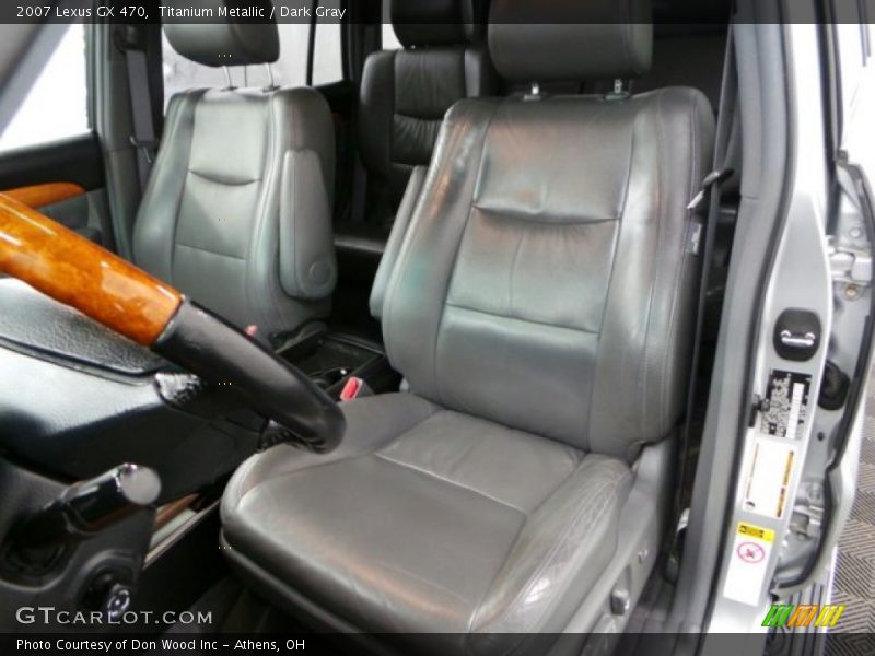 Titanium Metallic / Dark Gray 2007 Lexus GX 470