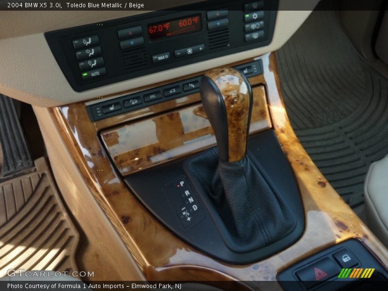 Toledo Blue Metallic / Beige 2004 BMW X5 3.0i