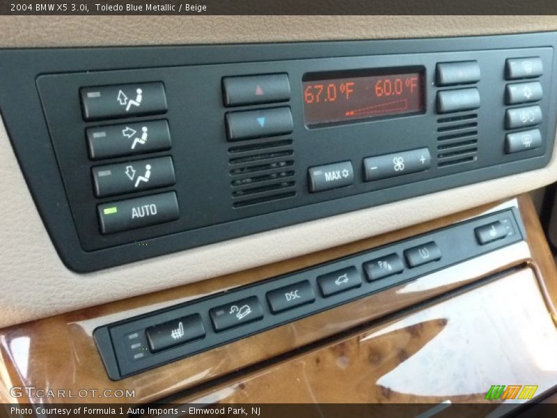 Toledo Blue Metallic / Beige 2004 BMW X5 3.0i