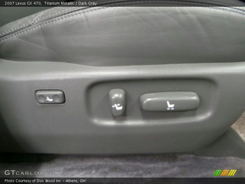 Titanium Metallic / Dark Gray 2007 Lexus GX 470