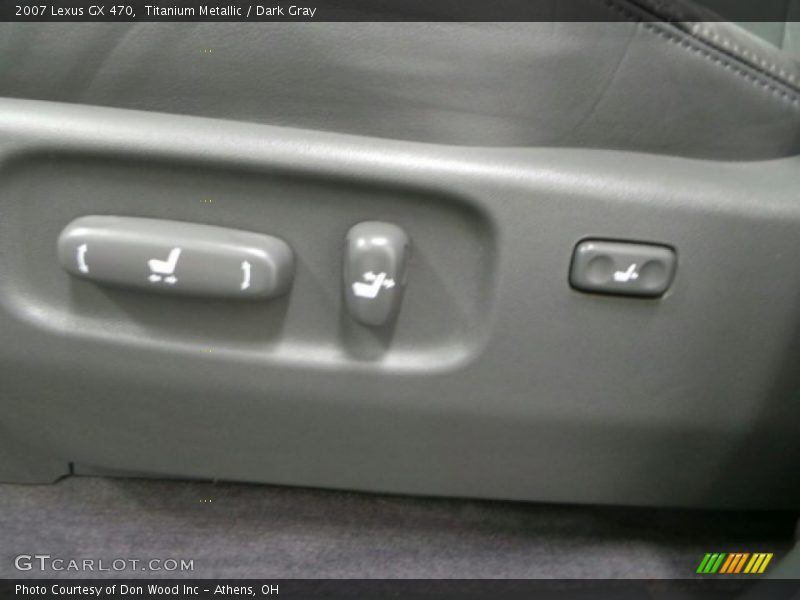 Titanium Metallic / Dark Gray 2007 Lexus GX 470