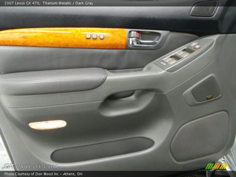 Titanium Metallic / Dark Gray 2007 Lexus GX 470