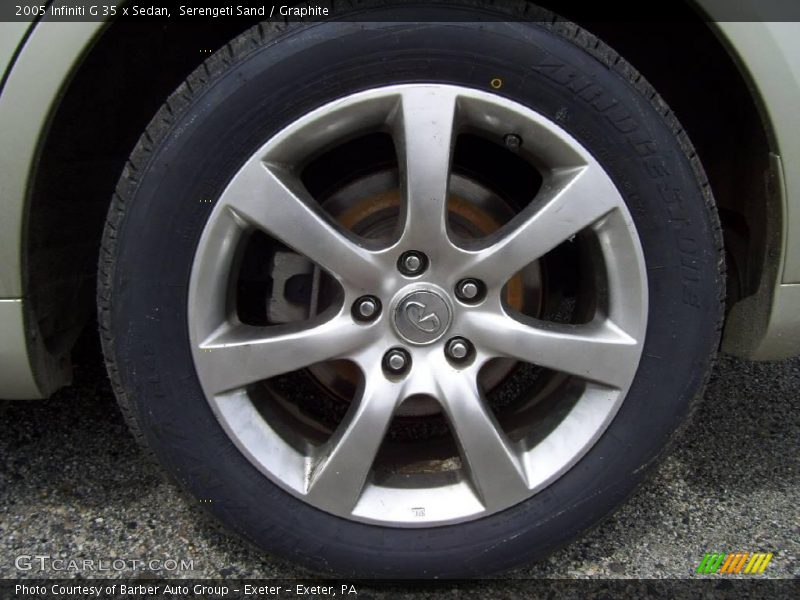 Serengeti Sand / Graphite 2005 Infiniti G 35 x Sedan