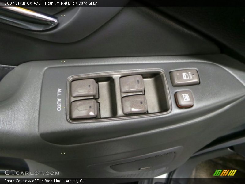 Titanium Metallic / Dark Gray 2007 Lexus GX 470