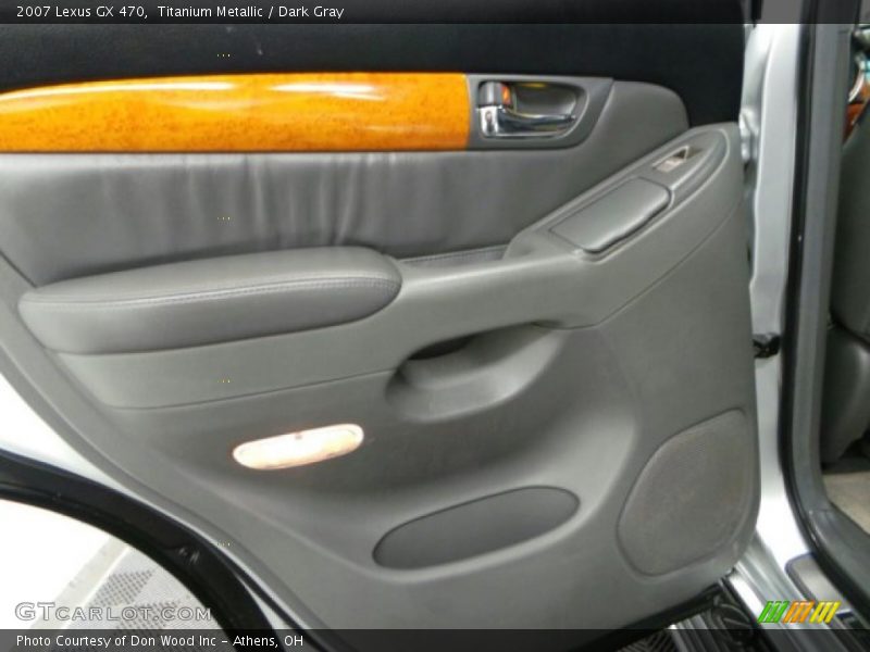 Titanium Metallic / Dark Gray 2007 Lexus GX 470