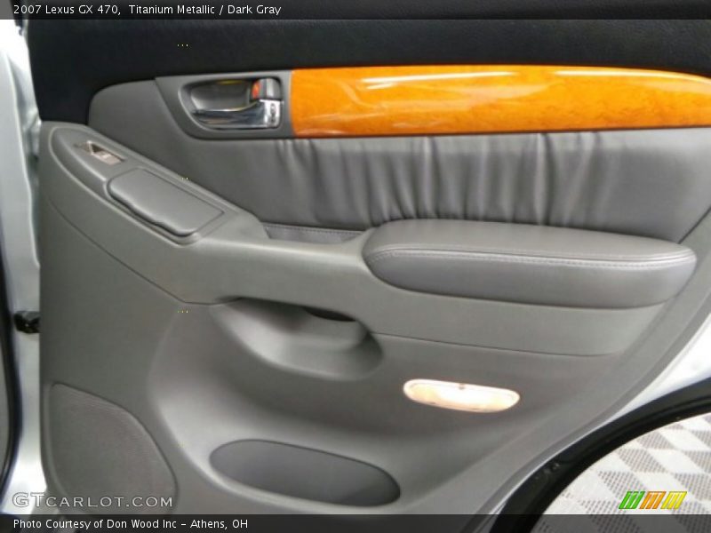 Titanium Metallic / Dark Gray 2007 Lexus GX 470