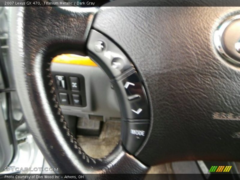 Titanium Metallic / Dark Gray 2007 Lexus GX 470