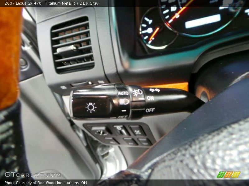Titanium Metallic / Dark Gray 2007 Lexus GX 470