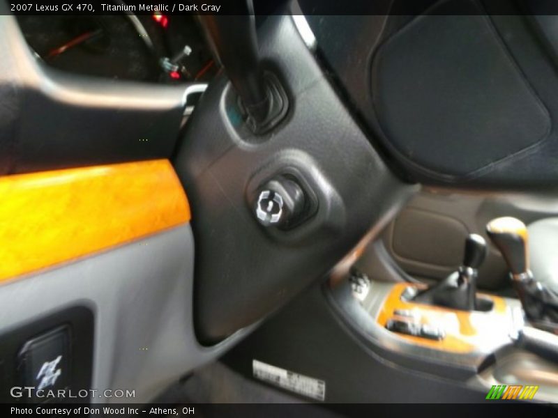 Titanium Metallic / Dark Gray 2007 Lexus GX 470