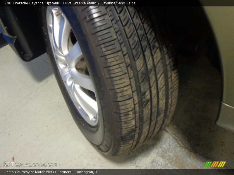 Olive Green Metallic / Havanna/Sand Beige 2008 Porsche Cayenne Tiptronic