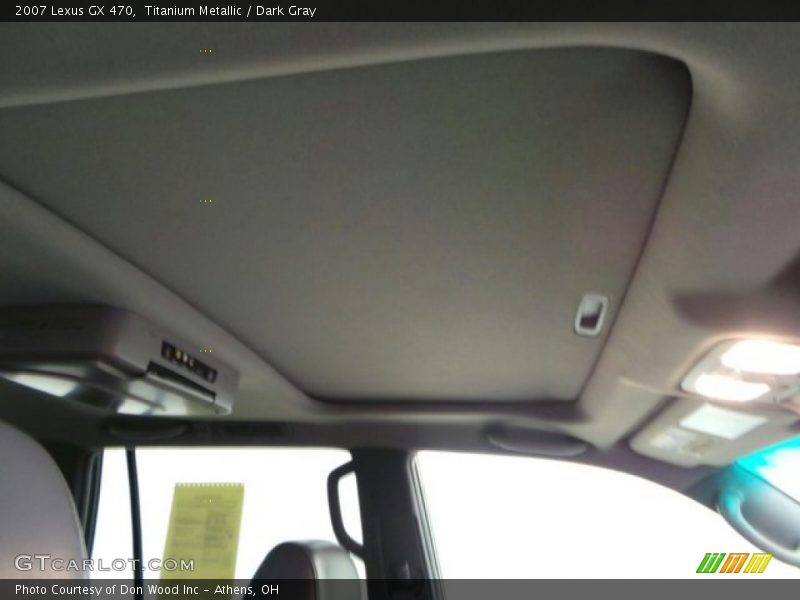 Titanium Metallic / Dark Gray 2007 Lexus GX 470
