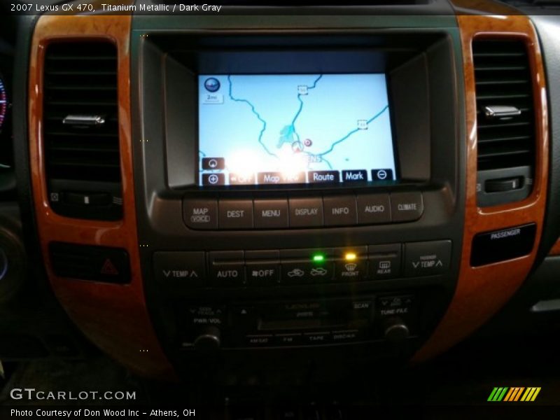 Titanium Metallic / Dark Gray 2007 Lexus GX 470