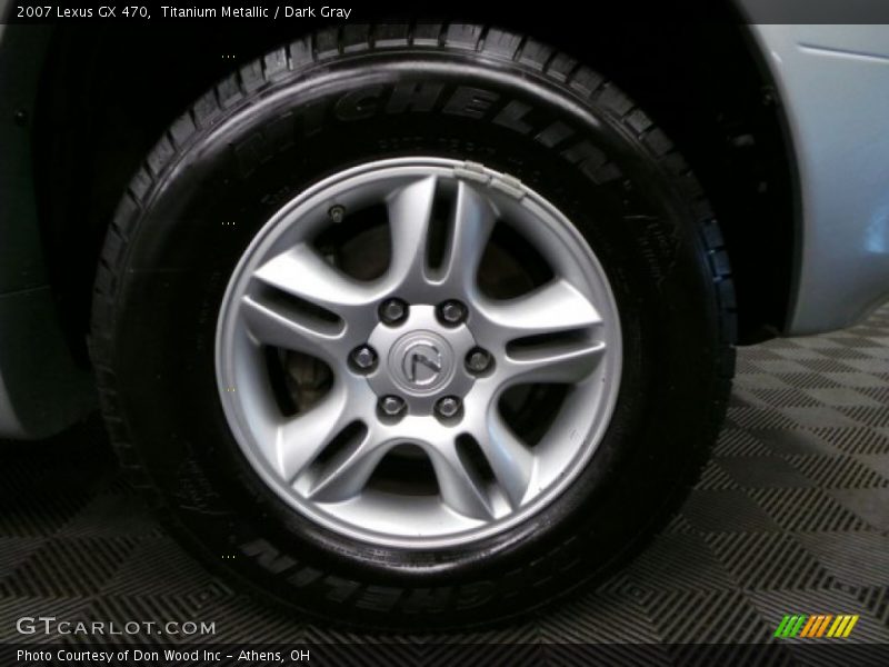 Titanium Metallic / Dark Gray 2007 Lexus GX 470