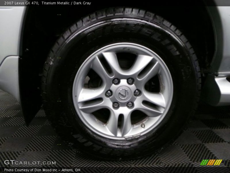 Titanium Metallic / Dark Gray 2007 Lexus GX 470