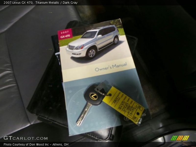 Titanium Metallic / Dark Gray 2007 Lexus GX 470