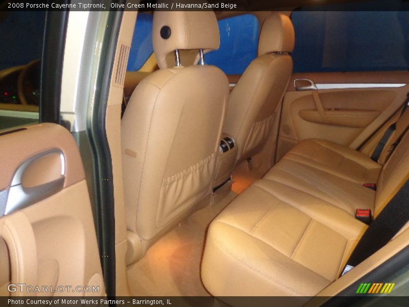 Olive Green Metallic / Havanna/Sand Beige 2008 Porsche Cayenne Tiptronic