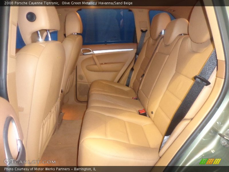 Olive Green Metallic / Havanna/Sand Beige 2008 Porsche Cayenne Tiptronic