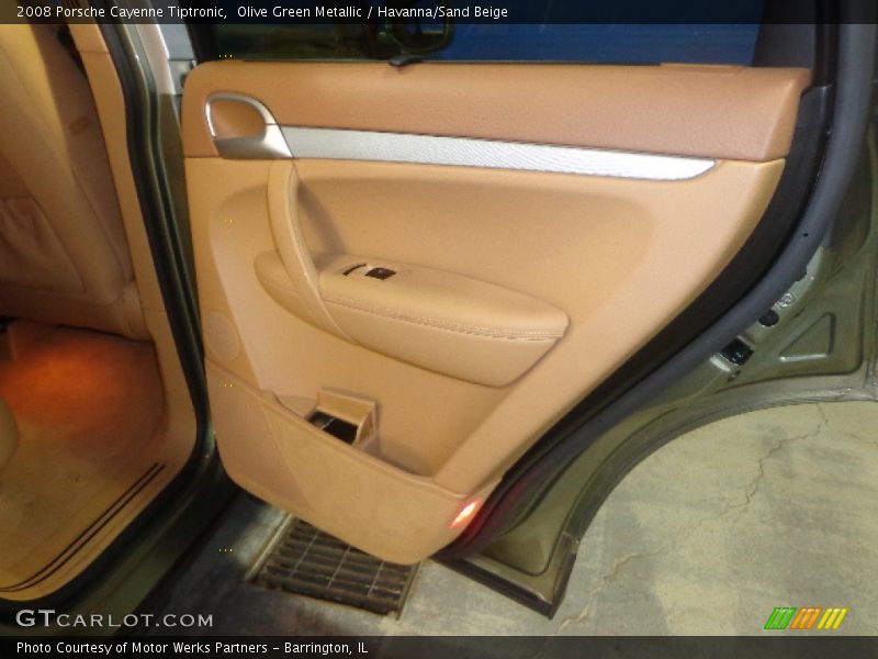 Olive Green Metallic / Havanna/Sand Beige 2008 Porsche Cayenne Tiptronic