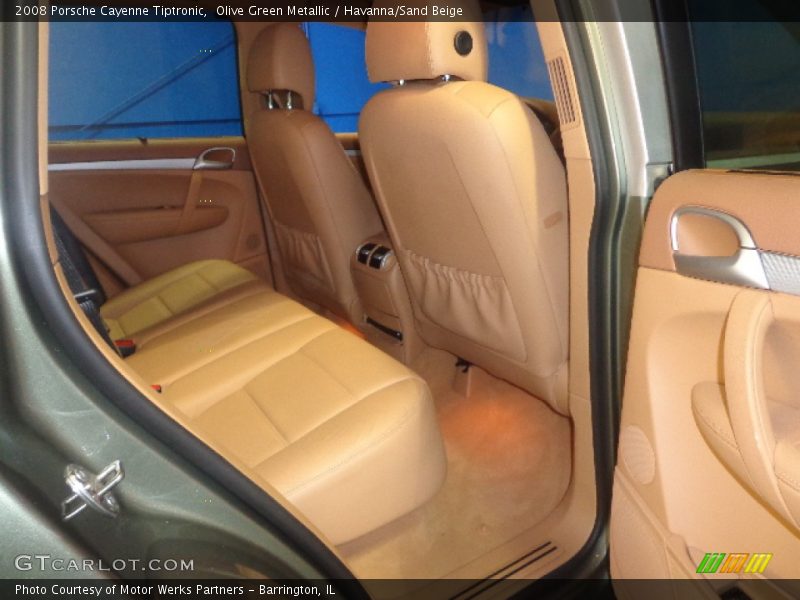 Olive Green Metallic / Havanna/Sand Beige 2008 Porsche Cayenne Tiptronic