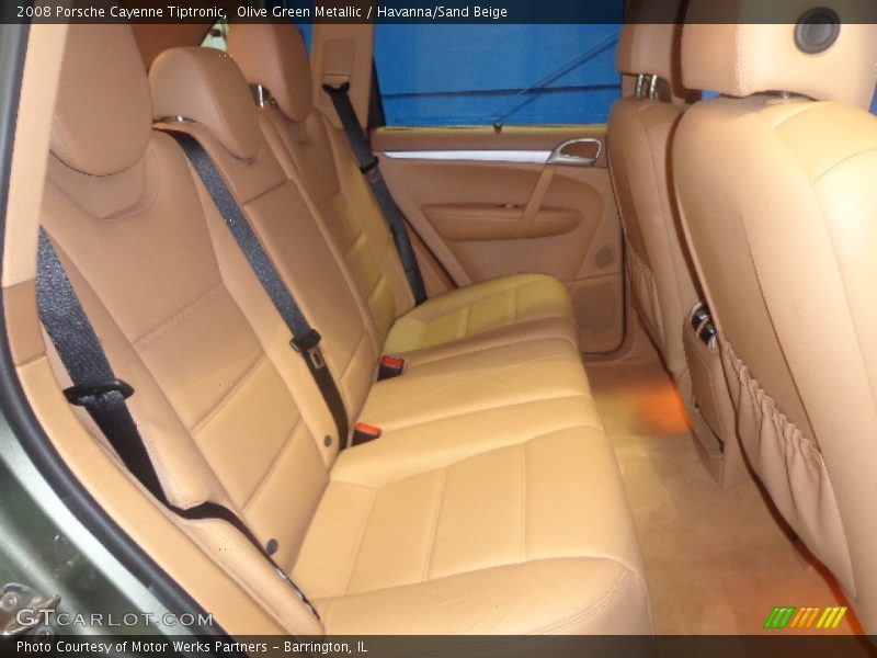 Olive Green Metallic / Havanna/Sand Beige 2008 Porsche Cayenne Tiptronic
