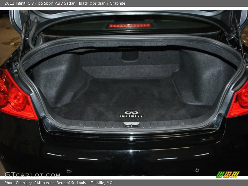 Black Obsidian / Graphite 2012 Infiniti G 37 x S Sport AWD Sedan