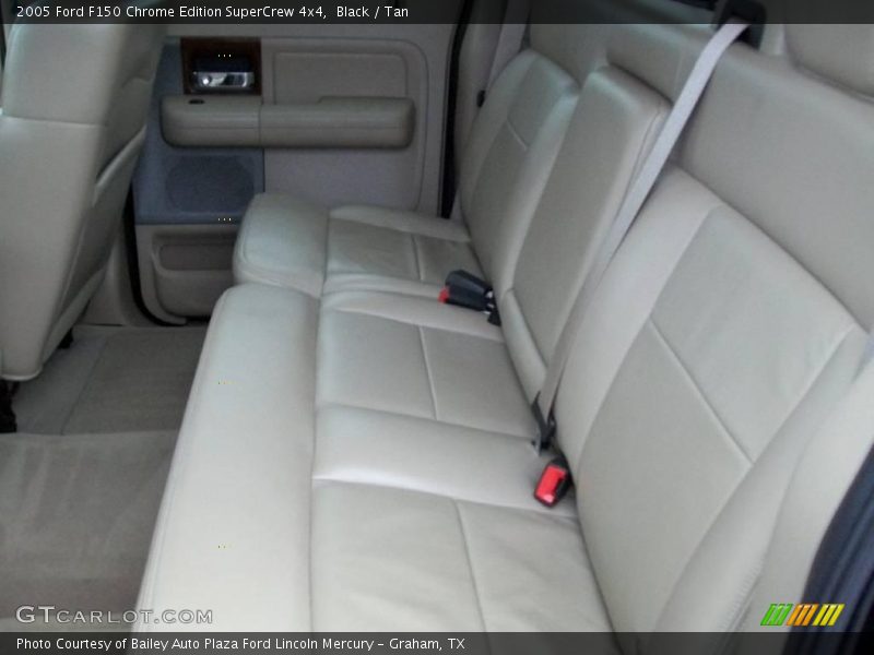 Black / Tan 2005 Ford F150 Chrome Edition SuperCrew 4x4
