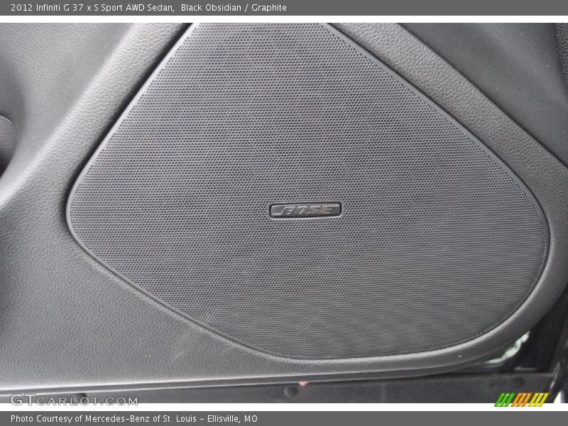 Black Obsidian / Graphite 2012 Infiniti G 37 x S Sport AWD Sedan